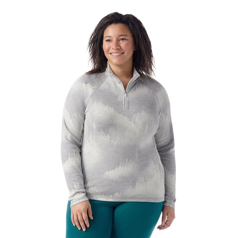 Women's Classic Thermal Merino Base Layer 1/4 Zip Plus